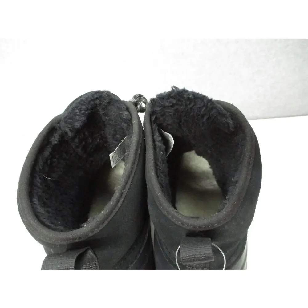 Ugg Tasman X Lace Waterproof Boots Rubber Suede Lined Womens Sz 10